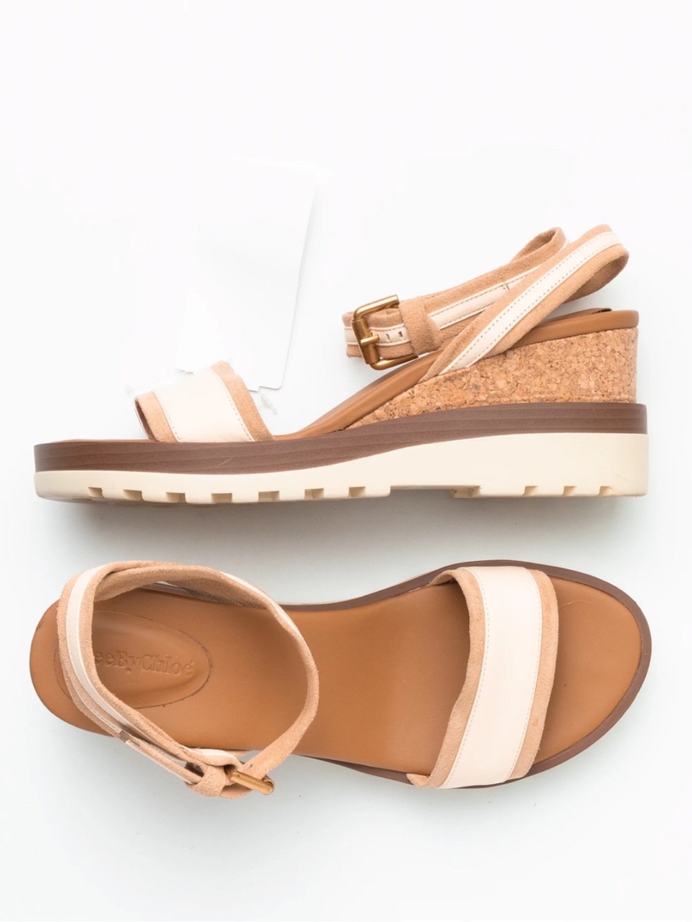See by Chloé Robin platform wedge sandal